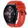 Per Huawei Watch 3 Set di cinturini sportivi in silicone tinta unita lunghi e corti (rosso) Per Huawei Watch 3 Set di cinturini sportivi in silicone tinta unita lunghi e corti (rosso)