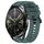 Per Huawei Watch GT Runner Set di cinturini sportivi in silicone tinta unita lunghi e corti (verde oliva) Per Huawei Watch GT Runner Set di cinturini sportivi in silicone tinta unita lunghi e corti (verde oliva)