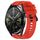 Per Huawei Watch GT Runner Set di cinturini sportivi in silicone tinta unita lunghi e corti (rosso) Per Huawei Watch GT Runner Set di cinturini sportivi in silicone tinta unita lunghi e corti (rosso)
