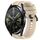 Per Huawei Watch GT Runner Set di cinturini sportivi in silicone tinta unita lunghi e corti (cachi) Per Huawei Watch GT Runner Set di cinturini sportivi in silicone tinta unita lunghi e corti (cachi)