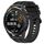 Per Huawei Watch Buds Long & Short Sports Set di cinturini in silicone tinta unita (nero) Per Huawei Watch Buds Long & Short Sports Set di cinturini in silicone tinta unita (nero)