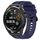 Per Huawei Watch Buds Long & Short Sports Set di cinturini in silicone tinta unita (blu notte) Per Huawei Watch Buds Long & Short Sports Set di cinturini in silicone tinta unita (blu notte)