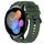 For Honor Watch GS 3 Set di cinturini sportivi in silicone tinta unita lunghi e corti (verde scuro) For Honor Watch GS 3 Set di cinturini sportivi in silicone tinta unita lunghi e corti (verde scuro)