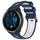 Per Garmin Forerunner 965 Cinturino sportivo in silicone bicolore (blu notte + bianco) Per Garmin Forerunner 965 Cinturino sportivo in silicone bicolore (blu notte + bianco)