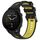 Per Garmin Forerunner 955 Cinturino sportivo in silicone bicolore (nero + giallo) Per Garmin Forerunner 955 Cinturino sportivo in silicone bicolore (nero + giallo)