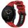 Per Garmin Forerunner 955 Cinturino sportivo in silicone bicolore (rosso + nero) Per Garmin Forerunner 955 Cinturino sportivo in silicone bicolore (rosso + nero)