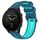 Per Garmin Forerunner 955 Cinturino sportivo in silicone bicolore (blu + verde acqua) Per Garmin Forerunner 955 Cinturino sportivo in silicone bicolore (blu + verde acqua)