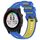 Per Garmin Forerunner 935 Cinturino sportivo in silicone bicolore (blu + giallo) Per Garmin Forerunner 935 Cinturino sportivo in silicone bicolore (blu + giallo)