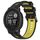 Per cinturino sportivo in silicone bicolore Garmin Instinct 2 (nero + giallo) Per cinturino sportivo in silicone bicolore Garmin Instinct 2 (nero + giallo)