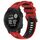 Per Garmin Instinct Sports cinturino in silicone bicolore (rosso + nero)