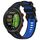 Per Garmin Approach S70 47mm Cinturino sportivo in silicone bicolore (nero + blu) Per Garmin Approach S70 47mm Cinturino sportivo in silicone bicolore (nero + blu)