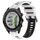 Per Garmin Approach S62 Cinturino sportivo in silicone bicolore (bianco + nero) Per Garmin Approach S62 Cinturino sportivo in silicone bicolore (bianco + nero)