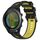 Per Garmin Approach S60 Cinturino sportivo in silicone bicolore (nero + giallo) Per Garmin Approach S60 Cinturino sportivo in silicone bicolore (nero + giallo)