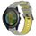 Per Garmin Approach S60 Cinturino sportivo in silicone bicolore (grigio + giallo) Per Garmin Approach S60 Cinturino sportivo in silicone bicolore (grigio + giallo)