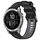 Per Garmin Fenix 7 Cinturino sportivo in silicone bicolore (nero + grigio) Per Garmin Fenix 7 Cinturino sportivo in silicone bicolore (nero + grigio)