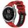 Per Garmin Fenix 7 Cinturino sportivo in silicone bicolore (rosso + nero)