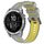 Per Garmin Fenix 7 Sports cinturino in silicone bicolore (grigio + giallo) Per Garmin Fenix 7 Sports cinturino in silicone bicolore (grigio + giallo)