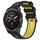 Per Garmin EPIX Pro 47mm Cinturino sportivo in silicone bicolore (nero + giallo) Per Garmin EPIX Pro 47mm Cinturino sportivo in silicone bicolore (nero + giallo)