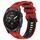 Per Garmin EPIX Pro 47mm Cinturino sportivo in silicone bicolore (rosso + nero) Per Garmin EPIX Pro 47mm Cinturino sportivo in silicone bicolore (rosso + nero)