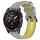 Per Garmin EPIX Pro 47mm Cinturino sportivo in silicone bicolore (grigio + giallo) Per Garmin EPIX Pro 47mm Cinturino sportivo in silicone bicolore (grigio + giallo)
