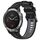 Per Garmin Fenix 6 Cinturino sportivo in silicone bicolore (nero + grigio) Per Garmin Fenix 6 Cinturino sportivo in silicone bicolore (nero + grigio)