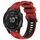 Per Garmin Fenix 6 Pro Sports cinturino in silicone bicolore (rosso + nero) Per Garmin Fenix 6 Pro Sports cinturino in silicone bicolore (rosso + nero)