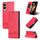 Per Samsung Galaxy S25 Edge 5G AZNS Custodia per telefono in pelle con texture di vitello magnetica (rosso) Per Samsung Galaxy S25 Edge 5G AZNS Custodia per telefono in pelle con texture di vitello magnetica (rosso)