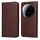 Per Xiaomi 15 Ultra Classic Calf Texture Custodia in pelle Flip per telefono (marrone) Per Xiaomi 15 Ultra Classic Calf Texture Custodia in pelle Flip per telefono (marrone)