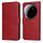 Per Xiaomi 15 Ultra Classic Calf Texture Custodia in pelle Flip per telefono (rosso) Per Xiaomi 15 Ultra Classic Calf Texture Custodia in pelle Flip per telefono (rosso)
