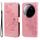 Per Xiaomi 15 Ultra Custodia in pelle con stampa a fiori a sette petali (oro rosa) Per Xiaomi 15 Ultra Custodia in pelle con stampa a fiori a sette petali (oro rosa)