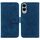Per Samsung Galaxy S25 Edge 5G Custodia per telefono in pelle goffrata con motivo a farfalla rosa (blu) Per Samsung Galaxy S25 Edge 5G Custodia per telefono in pelle goffrata con motivo a farfalla rosa (blu)