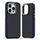 Per iPhone 15 Pro Max Custodia per telefono MagSafe Dual-Color Skin Feel (Nero Blu) Per iPhone 15 Pro Max Custodia per telefono MagSafe Dual-Color Skin Feel (Nero Blu)