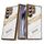 Per Samsung Galaxy S25 Ultra 5G Plating Holder PC Hybrid TPU Phone Case (Desert Gold) Per Samsung Galaxy S25 Ultra 5G Plating Holder PC Hybrid TPU Phone Case (Desert Gold)