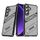 Per Samsung Galaxy S23 FE 5G Plating Holder PC Hybrid TPU Custodia per telefono (grigio nero) Per Samsung Galaxy S23 FE 5G Plating Holder PC Hybrid TPU Custodia per telefono (grigio nero)