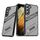 Per Samsung Galaxy S23 5G Plating Holder PC Hybrid TPU Custodia per telefono (grigio nero) Per Samsung Galaxy S23 5G Plating Holder PC Hybrid TPU Custodia per telefono (grigio nero)