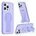 Per iPhone 14 Pro Max Custodia per telefono con cinturino in pelle opaca MagSafe (viola) Per iPhone 14 Pro Max Custodia per telefono con cinturino in pelle opaca MagSafe (viola)