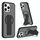 Per iPhone 14 Pro Max Custodia per telefono con cinturino in pelle opaca MagSafe (nero) Per iPhone 14 Pro Max Custodia per telefono con cinturino in pelle opaca MagSafe (nero)