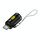 Mini torcia elettrica di tipo C 210-230LM (nera)