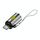 Mini torcia elettrica di tipo C 210-230LM (argento)