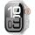 Per Apple Watch Series 6/5/4/SE/SE2 44mm Passa a Ultra 49mm Pellicola temperata Cassa per orologio con pulsante PC integrato (colore trasparente) Per Apple Watch Series 6/5/4/SE/SE2 44mm Passa a Ultra 49mm Pellicola temperata Cassa per orologio con pulsante PC integrato (colore trasparente)