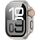 Per Apple Watch Series 6/5/4/SE/SE2 44mm Passa a Ultra 49mm Pellicola temperata Cassa per orologio con pulsante integrato in PC (Starlight) Per Apple Watch Series 6/5/4/SE/SE2 44mm Passa a Ultra 49mm Pellicola temperata Cassa per orologio con pulsante integrato in PC (Starlight)