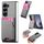 Per Samsung Galaxy Z Fold6 Twill Tessuto Pelle Pelle Carta Borsa Posteriore Magnetica Custodia per Telefono (Grigio) Per Samsung Galaxy Z Fold6 Twill Tessuto Pelle Pelle Carta Borsa Posteriore Magnetica Custodia per Telefono (Grigio)