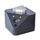 XY-008 Repellente per topi sonico da interno a 360 gradi Repellente per insetti multifunzionale, specifiche: spina UK (nero)