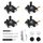 14 in 1 4 pezzi tipo joystick per Meta Quest 2 set di strumenti di riparazione maniglia joystick parti di ricambio 14 in 1 4 pezzi tipo joystick per Meta Quest 2 set di strumenti di riparazione maniglia joystick parti di ricambio