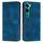 Per vivo Y300 Global / V40 Lite IDN Dream Triangle Custodia in pelle per telefono con cordino (blu) Per vivo Y300 Global / V40 Lite IDN Dream Triangle Custodia in pelle per telefono con cordino (blu)