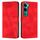 Per vivo Y300 Global / V40 Lite IDN Dream Triangle Custodia in pelle per telefono con cordino (rosso) Per vivo Y300 Global / V40 Lite IDN Dream Triangle Custodia in pelle per telefono con cordino (rosso)