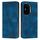 Per Honor 300 Pro / 300 Ultra Dream Triangle Custodia in pelle con cordino (blu) Per Honor 300 Pro / 300 Ultra Dream Triangle Custodia in pelle con cordino (blu)