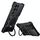 Per Samsung Galaxy S25 Ultra 5G Custodia per telefono in metallo con supporto MagSafe senza bordi e braccio meccanico (nero argento) Per Samsung Galaxy S25 Ultra 5G Custodia per telefono in metallo con supporto MagSafe senza bordi e braccio meccanico (nero argento)