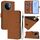 Per vivo Y39 5G Custodia per telefono in pelle tinta unita con cordino Global Skin Feel (marrone) Per vivo Y39 5G Custodia per telefono in pelle tinta unita con cordino Global Skin Feel (marrone)