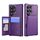 Per Samsung Galaxy S24 Ultra 5G Custodia per telefono in pelle con supporto per carte di credito orizzontale a ribalta (viola) Per Samsung Galaxy S24 Ultra 5G Custodia per telefono in pelle con supporto per carte di credito orizzontale a ribalta (viola)